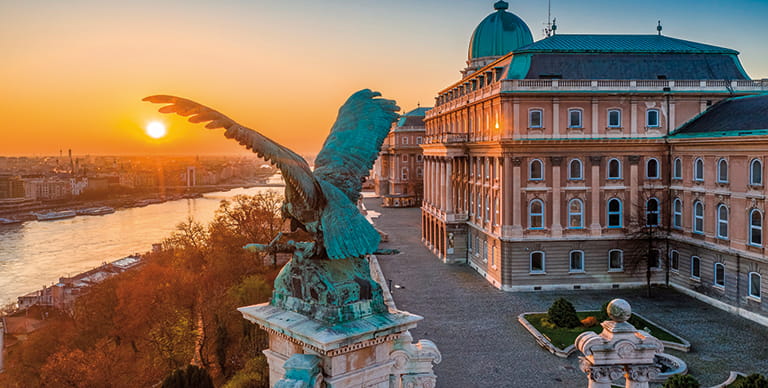 Turul bird statue, Buda Castle
